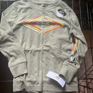 Hurley long sleeve shirt NWT size 6